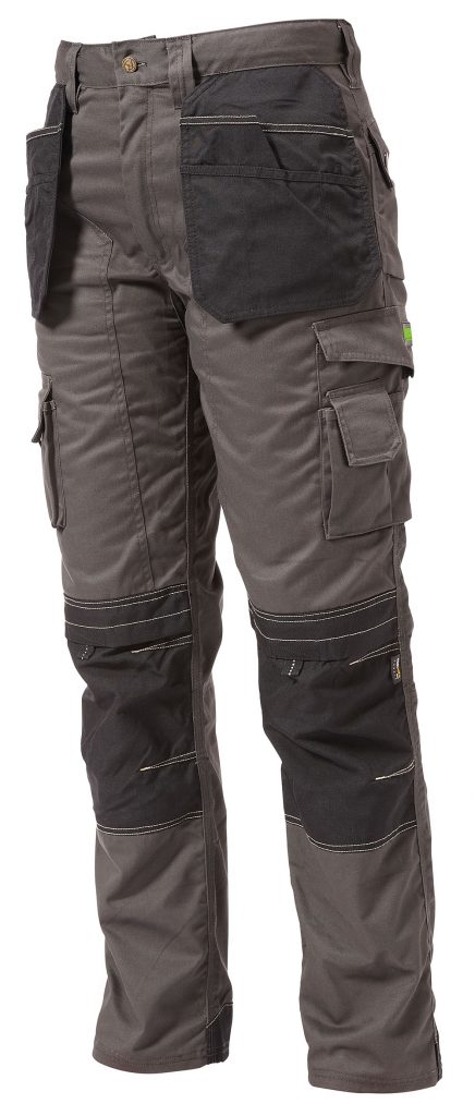 Apache Kneepad Holster Pocket Trousers TWILL Grey Black